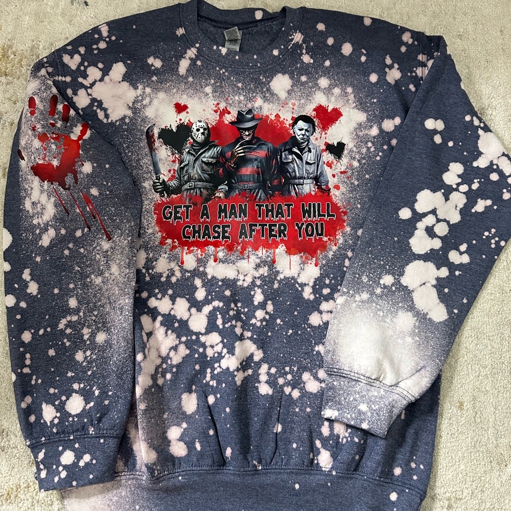 Halloween crewneck “Michael myers, Jason, Freddy”